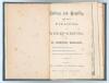 &lsquo;Batting and Bowling. With Hints on Fielding and Wicket-Keeping&rsquo;. R. Gorton Barlow and Richard Pilling. London 1882. 31pp. Two versions/ editions, both with original decorative paper wrappers, bound together as one volume in blue cloth. One in pink wrappe - 3