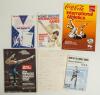 Athletics and Gymnastics 1960s onwards. Official programme for the &lsquo;USSR Gymnastics and Sports Acrobatic Display Teams&rsquo; event at Wembley Pool, 27th- 30th October 1976, with profuse signatures of team members to one page including Olga Korbut, Nellie Kim e