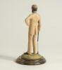 &lsquo;Willie Park Senior. The First Open Champion&rsquo;. &lsquo;Sporting Legends&rsquo; cold cast porcelain figure of Park in period golf dress with club to eight hand. 9&rdquo; tall on wooden base. Produced in 1984. Details to bottom of base. Good condition - 2
