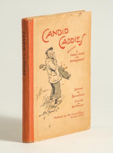 &lsquo;Candid Caddies&rsquo;. Charles Graves and Henry Longhurst. Introduction by Bernard Darwin and illustrated by Bert Thomas. London: The Citadel Press, 1947. 126p. Signed and inscribed to front end paper by Longhurst &lsquo;With every good wish, Henry Longhurst. Grimsb