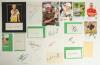 Golf signatures 1950s onwards. A good selection of over thirty signatures of golfers. Includes two signed commemorative covers for the Royal Jersey Golf Club Centenary 1978 signed by Michael Bonallack, and the Australia Commonwealth Day 1983 signed by Ian - 2