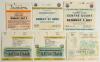 Wimbledon 1970/90&rsquo;s. Collection of fifteen official Wimbledon programmes for the championships of 1977-1988. Plus six official tickets for 1984, 1986 (2), 1990 (2) and 1991. Includes four for Centre Court. Sold with three other tennis programmes all for t - 3