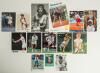 Tennis signed promotional and collectors&rsquo; cards 1970s onwards. Fourteen cards, each signed by the featured player. Signatures are Rosie Casals, Pam Shriver, Greg Rusedski, Tim Henman, Heather Watson, Mary Joe Fernandez, Helena Sukova, Jana Novotna, Jennif