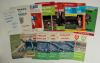 England International programmes 1949-1997. A good selection of thirty five official programmes, the majority full internationals including World Cup qualifiers, European Championship, friendlies, and others. Earlier home matches played at Wembley include