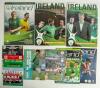 Republic of Ireland home international programmes 1986-2010. A good selection of twenty one programmes, mainly official, for international matches played in Dublin unless stated. Includes World Cup qualifiers v Denmark, Copenhagen 1992, v Spain 1993. Worl - 2
