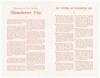 Manchester City v Stoke City. Football League Cup 1963/64. Two official programmes, one for the 1st leg played at Stoke-on-Trent 15th January 1964, Stoke won 2-0, scores annotated to the front, the other for the 2nd leg at Maine Road 5th February 1964, Ma - 2