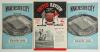 The Manchester Derby. Manchester City v Manchester United. Season 1954/55 and 1959/60. League Division 1 and F.A. Cup. Three original official &lsquo;home&rsquo; and &lsquo;away&rsquo; programmes for League matches played at Maine Road 25th September 1954 (Vol. 49 no. 5) and Old - 3