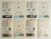The Manchester Derby. Manchester City v Manchester United. Seasons 1960/61- 1962/63. League Division 1. Seven original official &lsquo;home&rsquo; and &lsquo;away&rsquo; programmes. Matches played at Maine Road are 27th August 1960 (Vol. 2 no. 2), match abandoned due to waterlog - 2