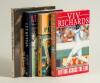 Signed cricket books. &lsquo;Len Hutton. The Biography&rsquo;. Gerald Howat 1988, signed by Hutton, &lsquo;Ricky Ponting&rsquo;s World Cup Diary. Ponting & Murgatroyd 2003, signed by Ponting, &lsquo;Hitting Across The Line&rsquo; Viv Richards. London 1991, signed by Richards and The Ashes R