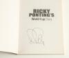 Signed cricket books. &lsquo;Len Hutton. The Biography&rsquo;. Gerald Howat 1988, signed by Hutton, &lsquo;Ricky Ponting&rsquo;s World Cup Diary. Ponting & Murgatroyd 2003, signed by Ponting, &lsquo;Hitting Across The Line&rsquo; Viv Richards. London 1991, signed by Richards and The Ashes R - 4