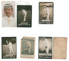 Kumar Shri Ranjitsinhji. Cambridge University, Sussex, London County & England, 1893-1920. A selection of twenty one early cigarette and trade cards, each featuring Ranji, all loose mounted to three large pages