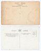 Australian tour of England 1930. Four original real photograph postcards of the Australian team, two identical published by Bolland, one by F.J. Bookstall and the other an advertising postcard for Jaegar, sports clothing - 3