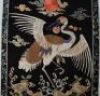 An Embroidered Crane Chair Cover Kangxi Period - 11