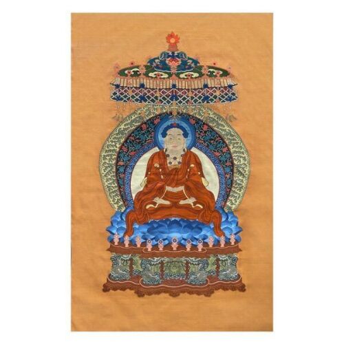 An Imperial Embroidered Seated Shakyamuni