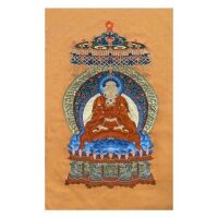 An Imperial Embroidered Seated Shakyamuni