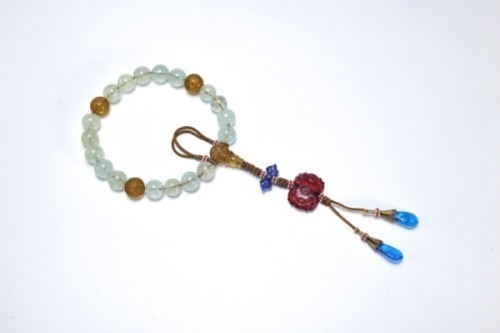 A Rock Crystal Prayer Beads