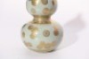 A Celadon Glazed and Gilt Double Gourds Vase Qianlong Period - 5