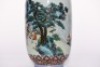 A Famille Rose Landscape Lantern Vase Jiaqing Mark - 9