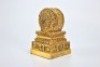 A Tibetan Gilt-bronze Seal - 12