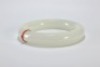 Pair White Jade Bangles - 2