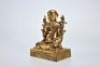 A Gilt-bronze Seated Guru - 11