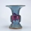 A Purple-splashed Jun Beaker Vase Song Dynasty - 12