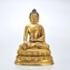 A Gilt-bronze Seated Shakyamuni - 13