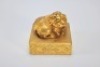 A Gilt-bronze Beast Seal - 5