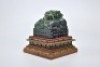 An Inscribed Spinach Green Jade Dragon Seal - 5