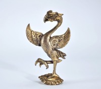 A Gilt-bronze Phoenix