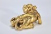 A Gilt-bronze Beast - 7