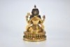 A Gilt-bronze Seated Avalokitesvara - 7