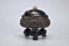 A Bronze Tripod Censer with Wooden Stand - 8