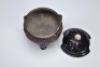 A Bronze Tripod Censer with Wooden Stand - 11