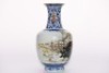 An Underglaze Blue and Famille Rose Vase Qianlong Peirod - 4