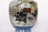 An Underglaze Blue and Famille Rose Vase Qianlong Peirod - 7