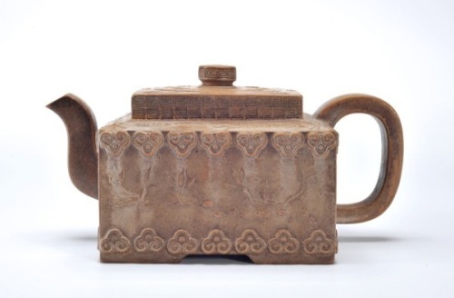 A Yixing Glazed Teapot