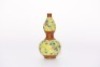 A Famille Rose Double Gourds Vase Qianlong Period - 2
