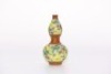 A Famille Rose Double Gourds Vase Qianlong Period - 4