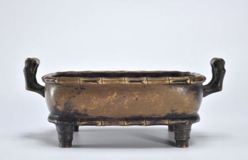 A Bronze Censer with Double Handles