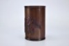 A Carved Figural Bamboo Brushpot - 9