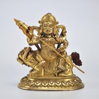 A Gilt-bronze Vaishravana