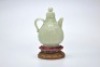 A Carved White Jade Ewer Mughal Style - 8