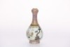 A Famille Rose Garlic Head Vase Qianlong Period - 14
