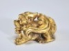 A Gilt-bronze Beast