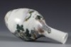 An Inscribed Famille Rose Landscape Vase - 6