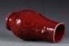 A Red Glazed Zun Vase - 6