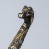 A Silver and Gold Inlaid Dragon Belt-hook - 4