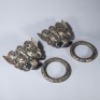 A Silver and Gold Inlaid Ornaments - 9