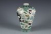 A Doucai Glazed Dragon Vase Meiping - 2